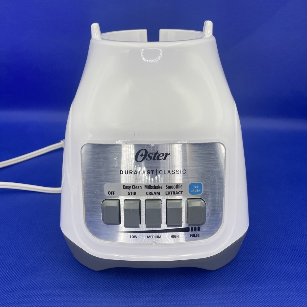 Oster Duralast Classic Blender Motor Base Only - White Works Great